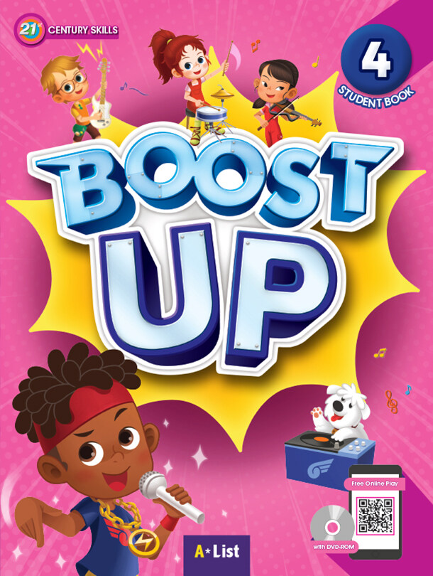 Boost Up 4 : Student Book (DVD ROM + MP3 CD + Portfolio)
