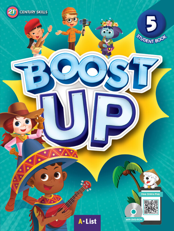 Boost Up 5 : Student Book (DVD-ROM + MP3 CD + Portfolio)