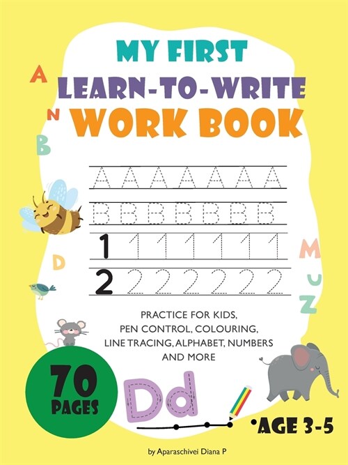 My first learn to write workbook (Paperback)