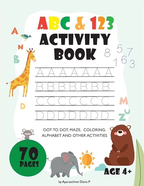 ABC&123 activity book (Paperback)