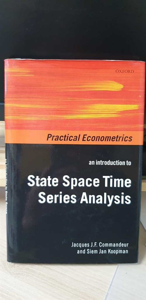 [중고] An Introduction to State Space Time Series Analysis (Hardcover)
