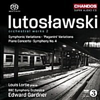 [수입] Louis Lortie - 루토스와프스키: 교향곡 4번 & 피아노 협주곡, 파나니니 변주곡 (Lutoslawski: Symphony No.4 & Piano Concerto, Paganini Variations) (SACD Hybrid)