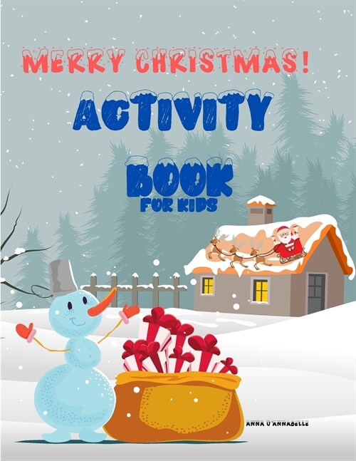 Merry Christmas activity book for kids (Paperback)