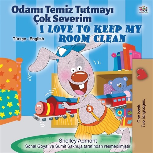 I Love to Keep My Room Clean (Turkish English Bilingual Book for Kids) (Paperback)