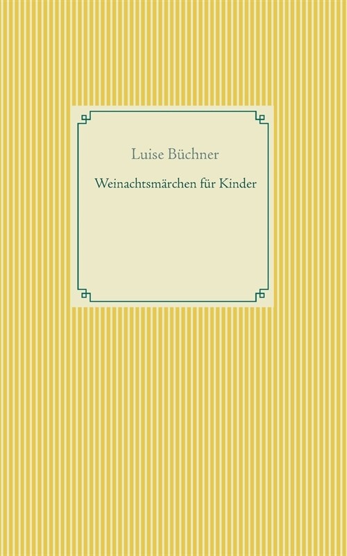 Weinachtsm?chen f? Kinder (Paperback)