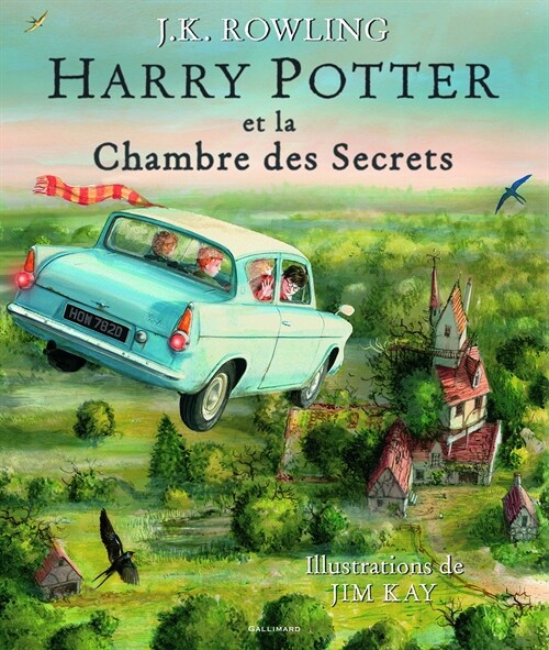 Harry Potter et la chambre des sercets, illustre par Jim Kay (Harry Potter, II) (Hardcover)