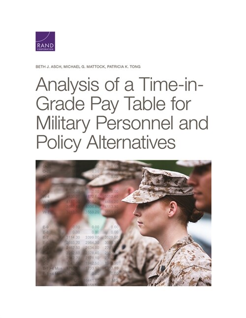 Analysis of a Time-In-Grade Pay Table for Military Personnel and Policy Alternatives (Paperback)