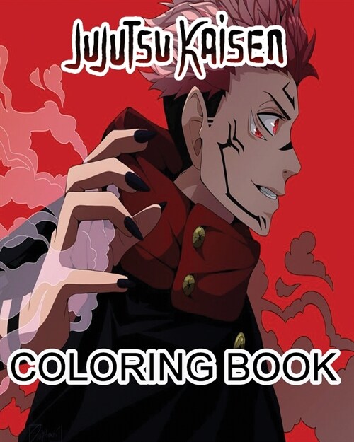 Jujutsu Kaisen Coloring Book: Jujutsu Kaisen coloring book For adults. The best high-quality Illustrations to color with CRAYONS (Paperback)