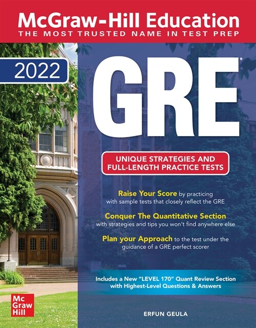 McGraw Hill GRE 2022 (Paperback, 8)