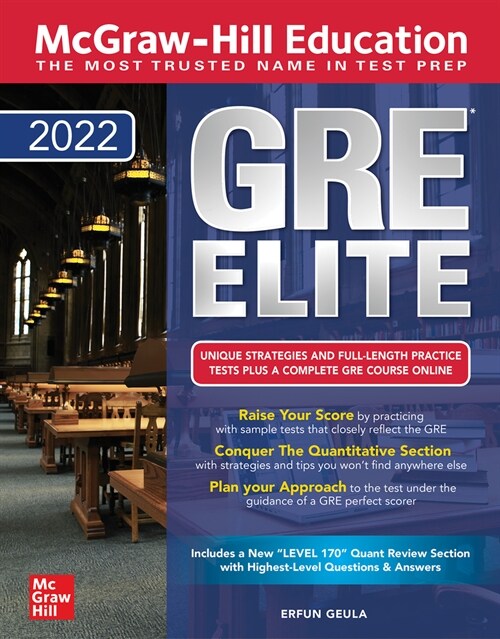 McGraw Hill GRE Elite 2022 (Paperback, 8)
