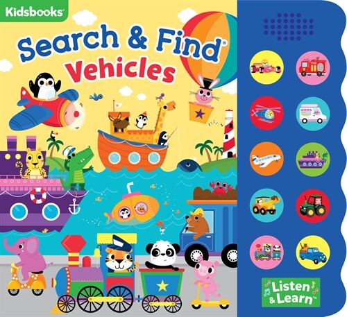 Search & Find: Vehicles (Board Books)
