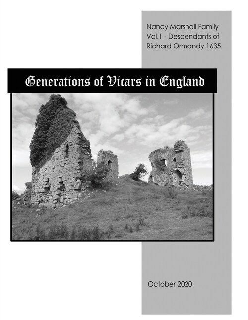 Generations of Vicars in England (Paperback)