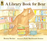 (A) library book for Bear