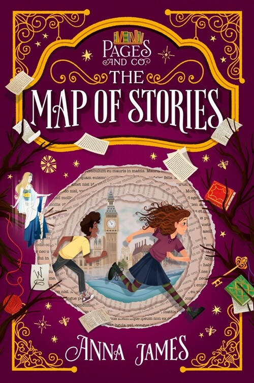 [중고] Pages & Co. #3 : The Map of Stories (Paperback)