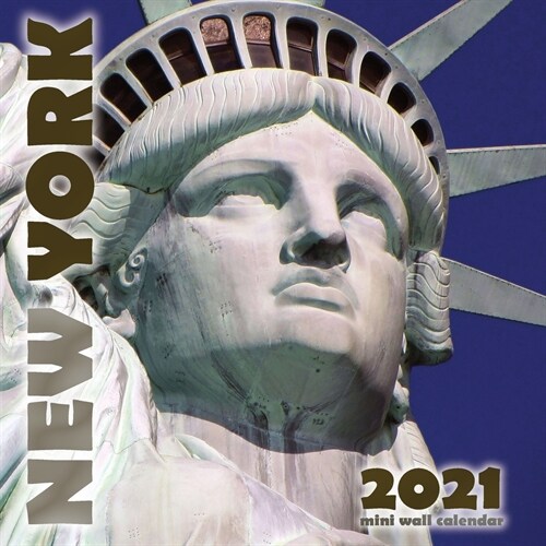 New York 2021 Mini Wall Calendar (Paperback)