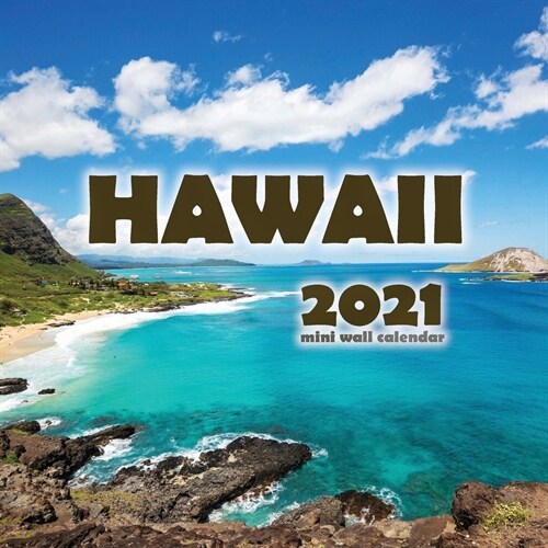 Hawaii 2021 Mini Wall Calendar (Paperback)