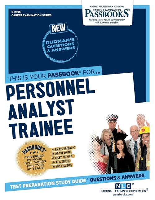 Personnel Analyst Trainee (C-2395): Passbooks Study Guide Volume 2395 (Paperback)