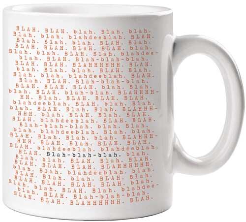 Writers Blah Mug (General Merchandise)