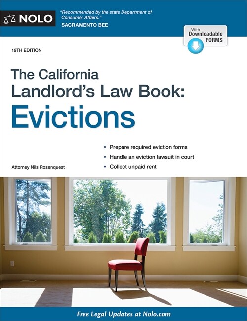 The California Landlords Law Book: Evictions (Paperback, 19)