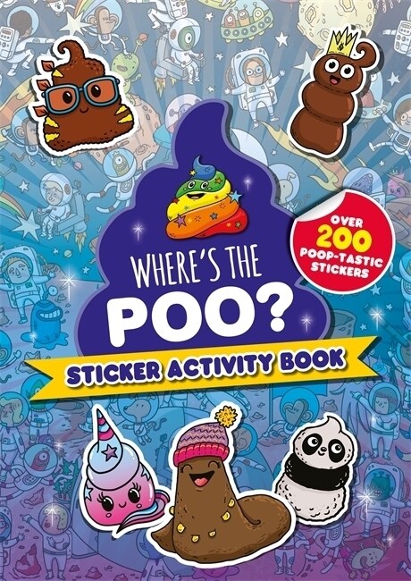 Wheres the Poo? Sticker Activity Book (Paperback)