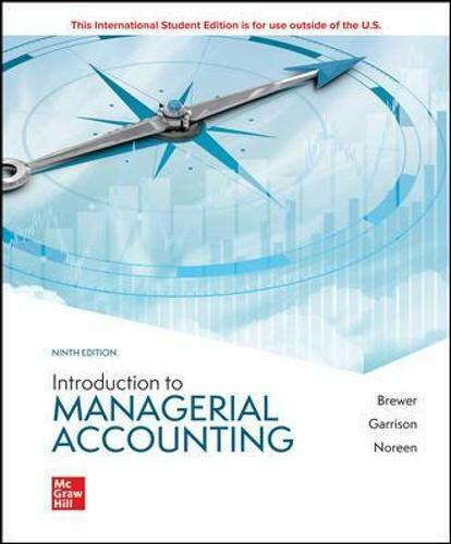 Introduction to Managerial Accounting (Paperback, 9th, International Student Edition)