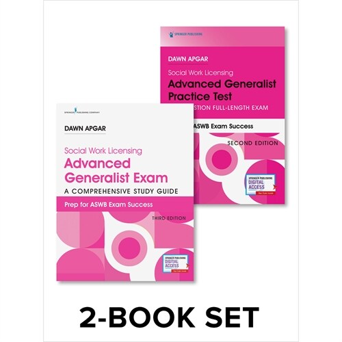 Social Work Licensing Advanced Generalist Exam Guide and Practice Test Set: A Comprehensive Study Guide for Success (Other, 3)