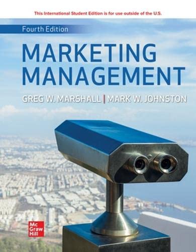ISE Marketing Management (Paperback, 4 ed)