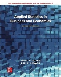 ISE Applied Statistics in Business and Economics (Paperback, 7 ed)