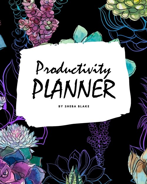 Daily Productivity Planner (8x10 Softcover Log Book / Planner / Journal) (Paperback)