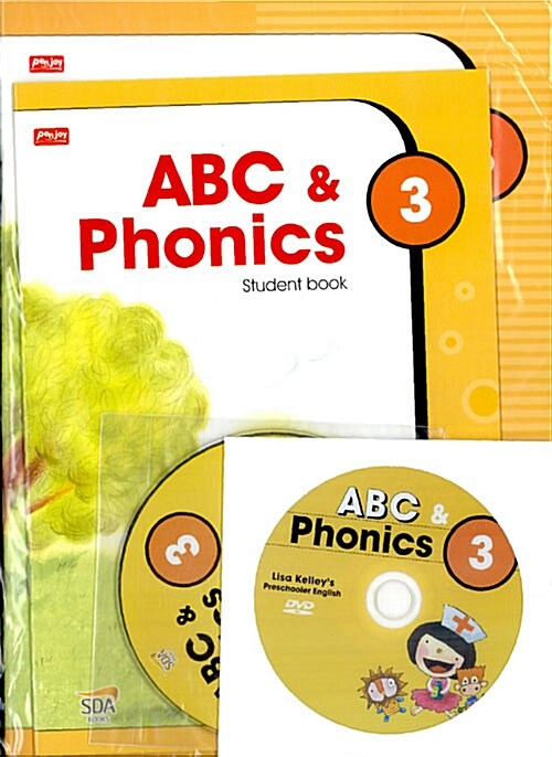 ABC & Phonics 3 (Workbook + Student book + CD 2장)