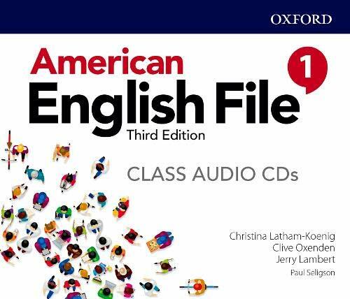 American English File 1 : Audio CD (CD 5장, 3rd Edition)