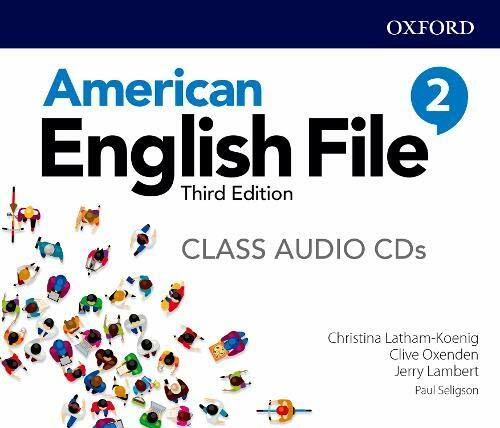 American English File 2 : Audio CD (CD 5장, 3rd Edition)