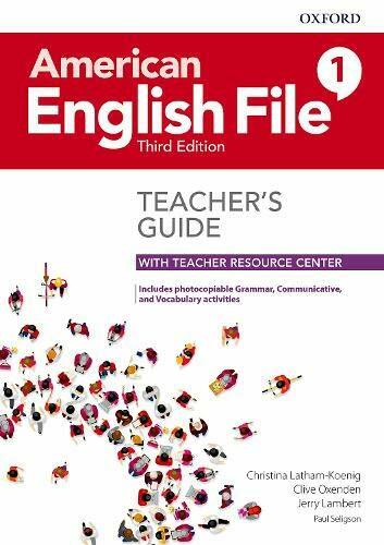 American English File 1 : Teachers Guide (3rd Edition )