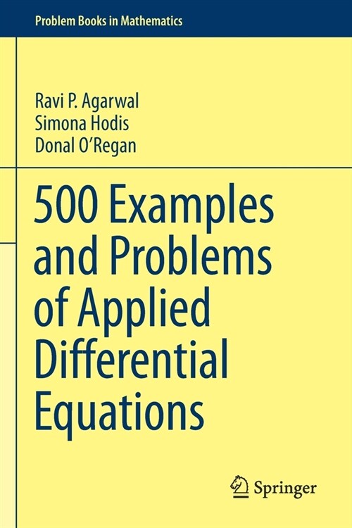 500 Examples and Problems of Applied Differential Equations (Paperback)