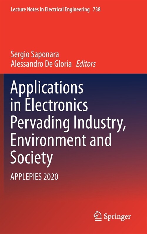 Applications in Electronics Pervading Industry, Environment and Society: Applepies 2020 (Hardcover, 2021)