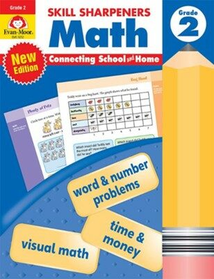 Skill Sharpeners: Math, Grade 2 Workbook (Paperback, Teacher)