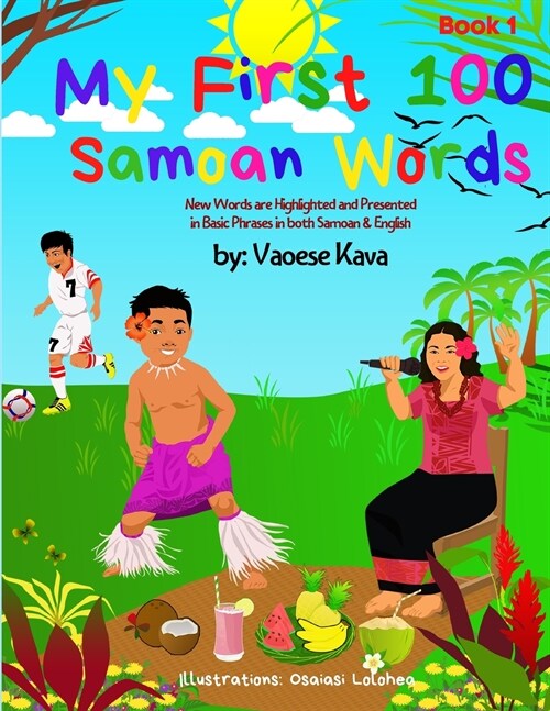 My First 100 Samoan Words Book 1 (Paperback)