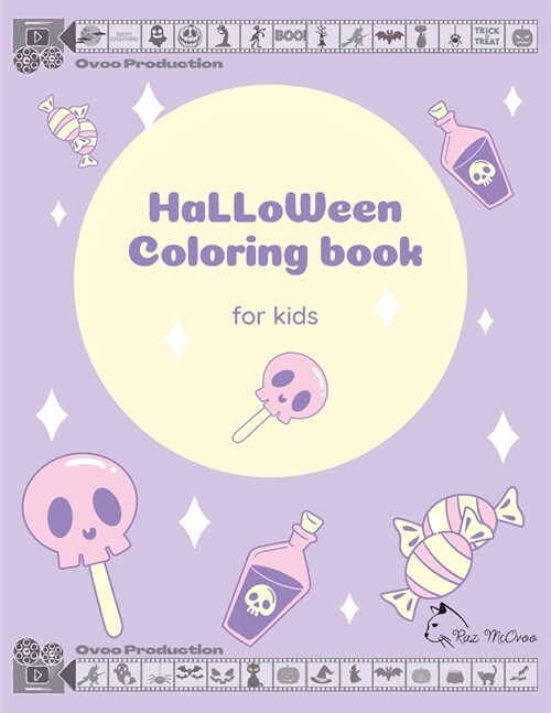 Halloween coloring book for kids (Paperback)