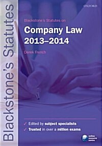 Blackstones Statutes on Company Law (Paperback)