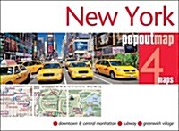 New York Popout Map (Sheet Map, folded)