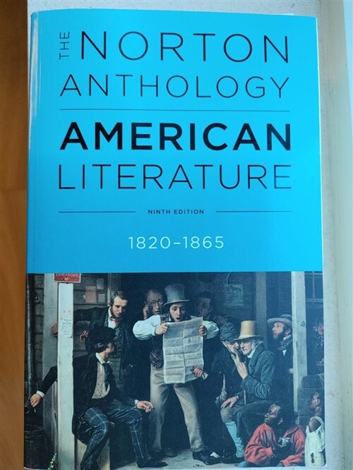 [중고] The Norton Anthology of American Literature (Paperback, 9)