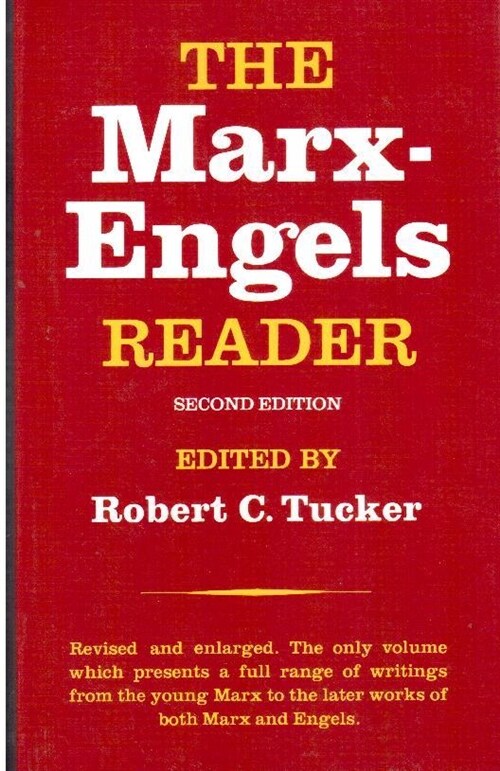 [중고] The Marx-Engels Reader (Paperback, 2)