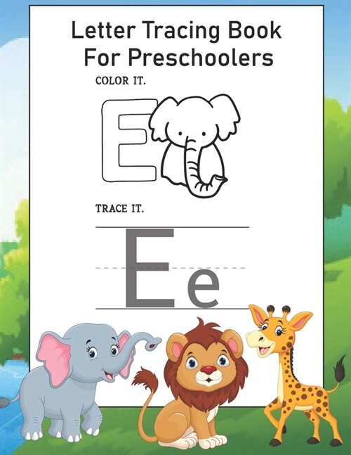 Letter Tracing Book for Preschoolers: Letter Tracing Book, Practice For Kids, Ages 3-5, Alphabet Writing Practice Book (Paperback)