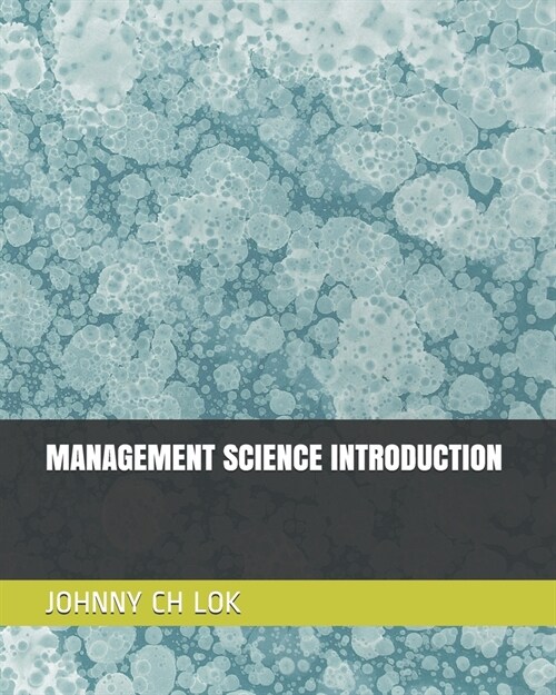 Management Science Introduction (Paperback)