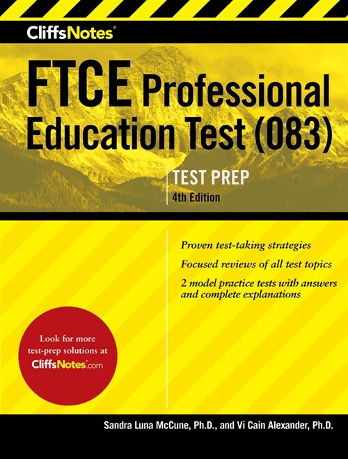 Cliffsnotes FTCE Professional Education Test (083), 4th Edition (Paperback)