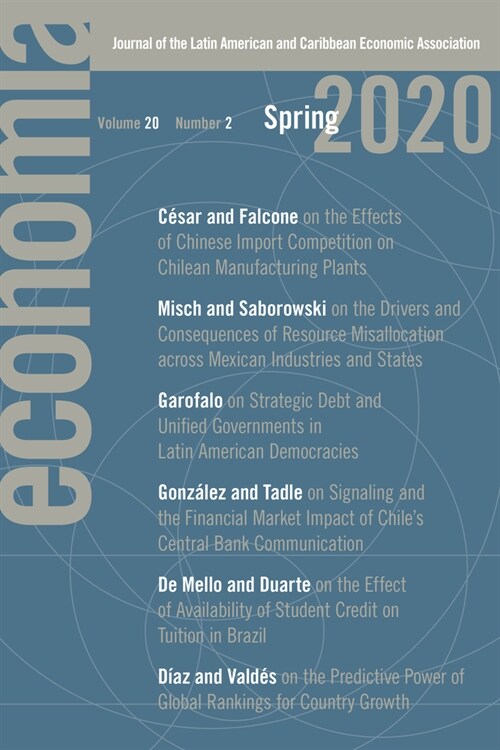 Econom?: Spring 2020 (Paperback)