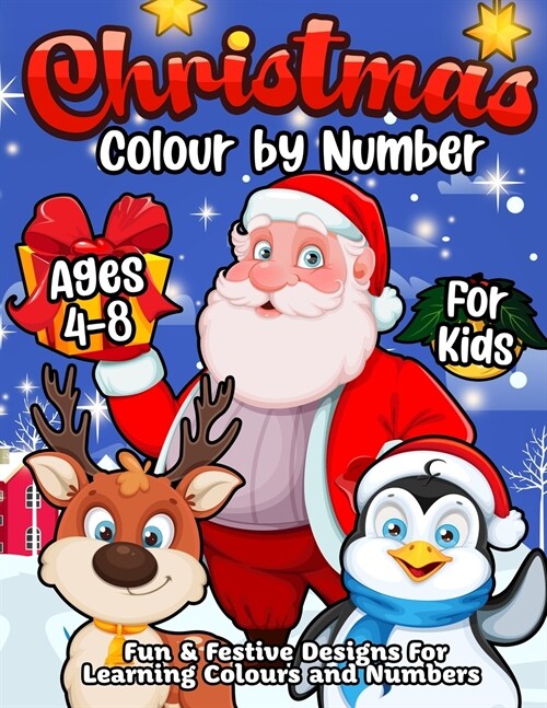 Xmas Colour By Number (Paperback)