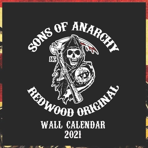 Sons of Anarchy Wall Calendar 2021: SONS OF ANARCHY WALL CALENDAR 2021 8.5x8.5 FINISH GLOSSY (Paperback)