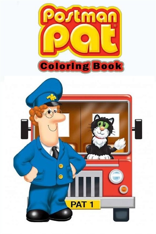 Postman pat Coloring book: + 30 Coloring Pages High Quality - postman pat christmas - christmas coloring book Gift For kids And Adult (Paperback)