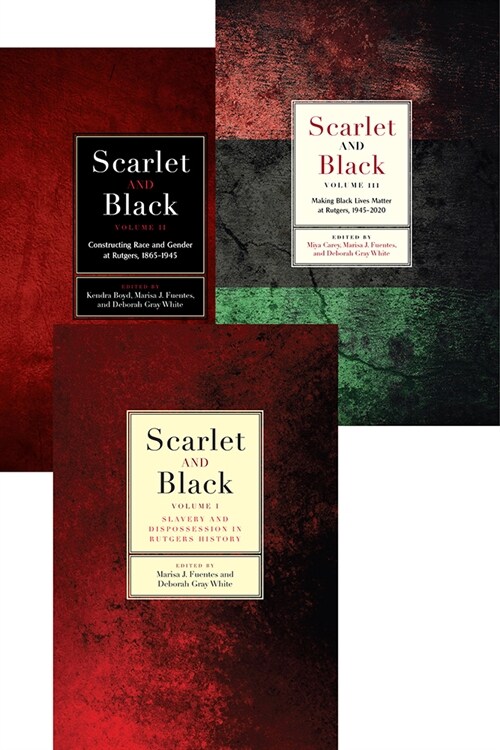 Scarlet and Black (3 Volume Set) (Hardcover)